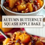 Autumn Butternut Squash Apple Bake - Pin 1