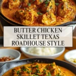Butter Chicken Skillet Texas Roadhouse Style - Pin 1