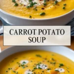 Carrot Potato Soup - Pin 1