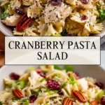 Cranberry Pasta Salad - Pin 1