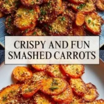 Crispy and Fun Smashed Carrots - Pin 1