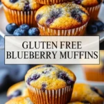 Gluten Free Blueberry Muffins - Pin 1