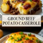 Ground Beef Potato Casserole - Pin 1