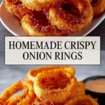 Homemade Crispy Onion Rings - Pin 1