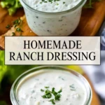Homemade Ranch Dressing - Pin 1
