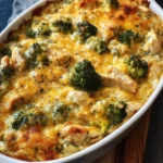 Creamy Keto Broccoli Chicken Casserole