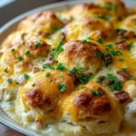 Chicken Bubble Biscuit Bake Casserole