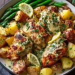 Garlic Parmesan Chicken and Potatoes