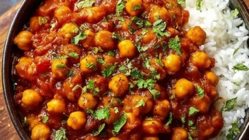 High-Protein Vegan Chana Masala