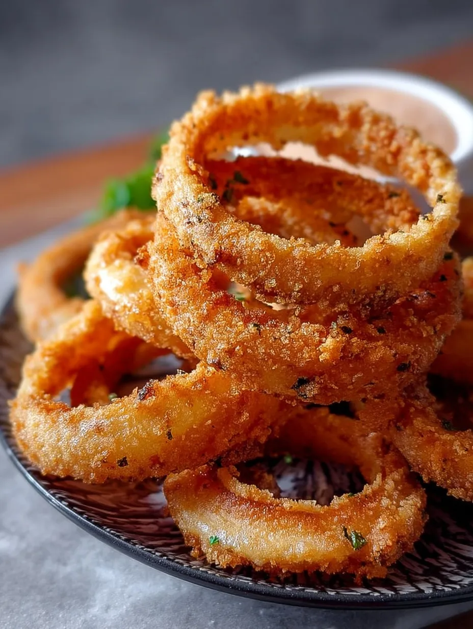 Homemade Crispy Onion Rings