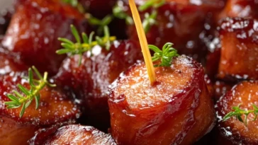 Candied Kielbasa Bites
