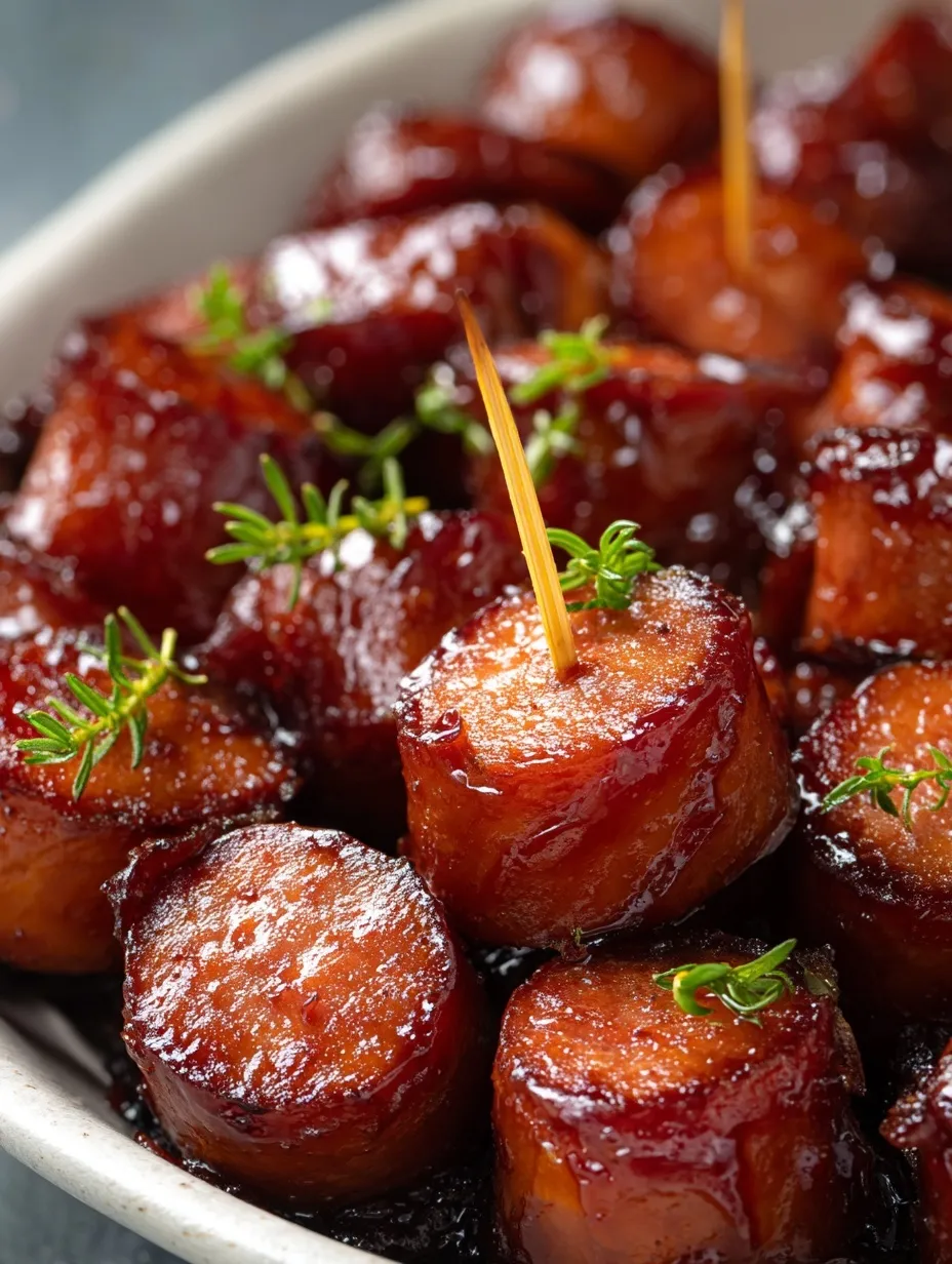 Candied Kielbasa Bites