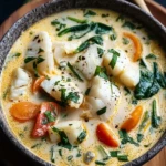 Creamy Coconut White Fish Stew