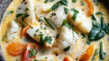 Creamy Coconut White Fish Stew