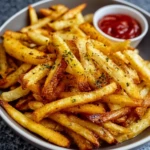 Golden Air Fryer Fries