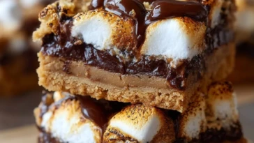 S'mores Cookie Bars
