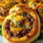 Garlic Butter Cheeseburger Rollups