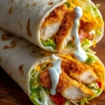 Crispy Chicken Ranch Snack Wrap