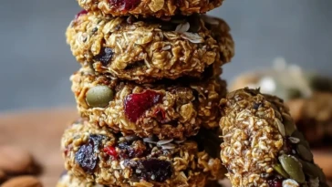Healthy Nut & Seed Energy Cookies