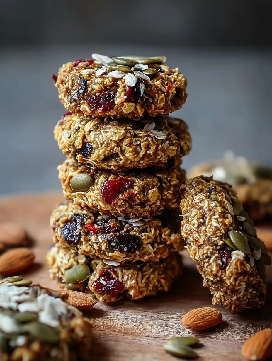 Healthy Nut & Seed Energy Cookies