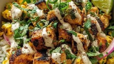 Tasty Street Corn Chicken Bowl