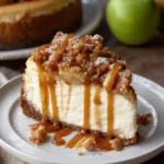 Apple Crisp Cheesecake