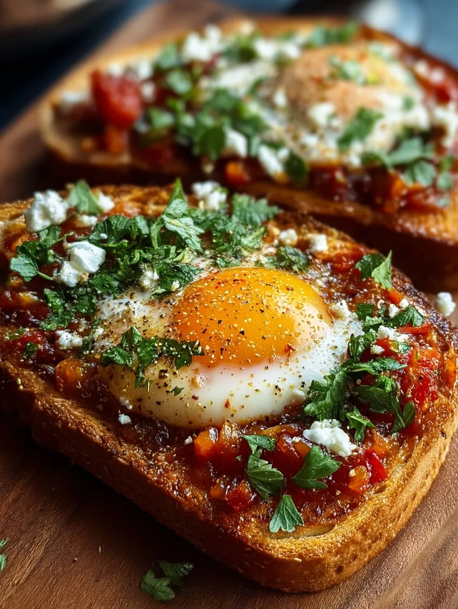 Shakshouka Toast
