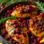 Cranberry Orange Chicken