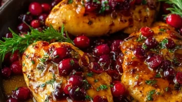 Cranberry Orange Chicken