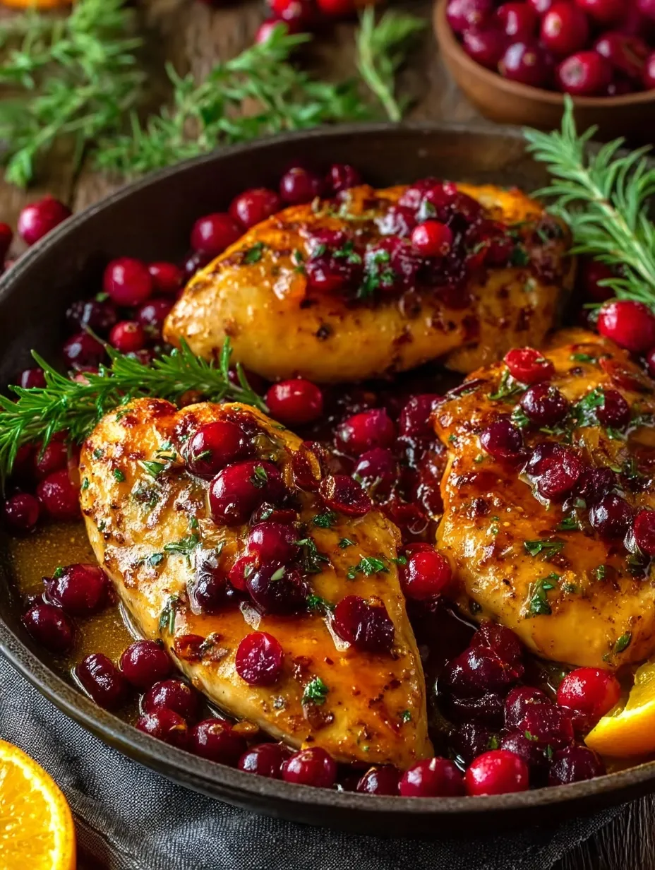 Cranberry Orange Chicken