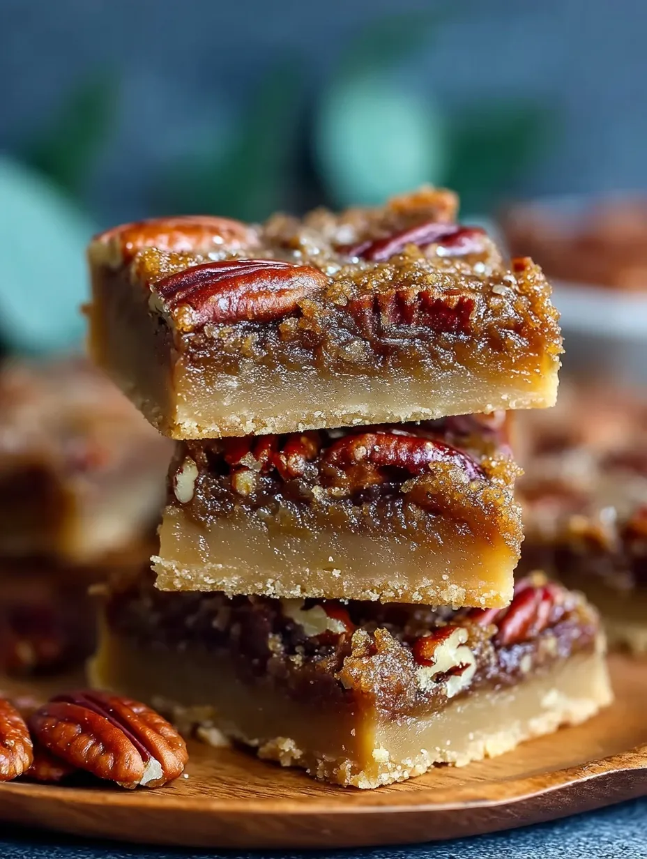 Simple Pecan Pie Bars