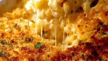 Crunchy Baked Mac and Cheese