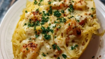 Spaghetti Squash Alfredo