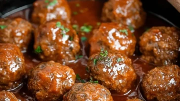 Crockpot Meatballs