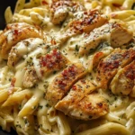 Creamy Garlic Parmesan Chicken Pasta