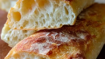Homemade Ciabatta Bread