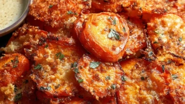 Crispy and Fun Smashed Carrots