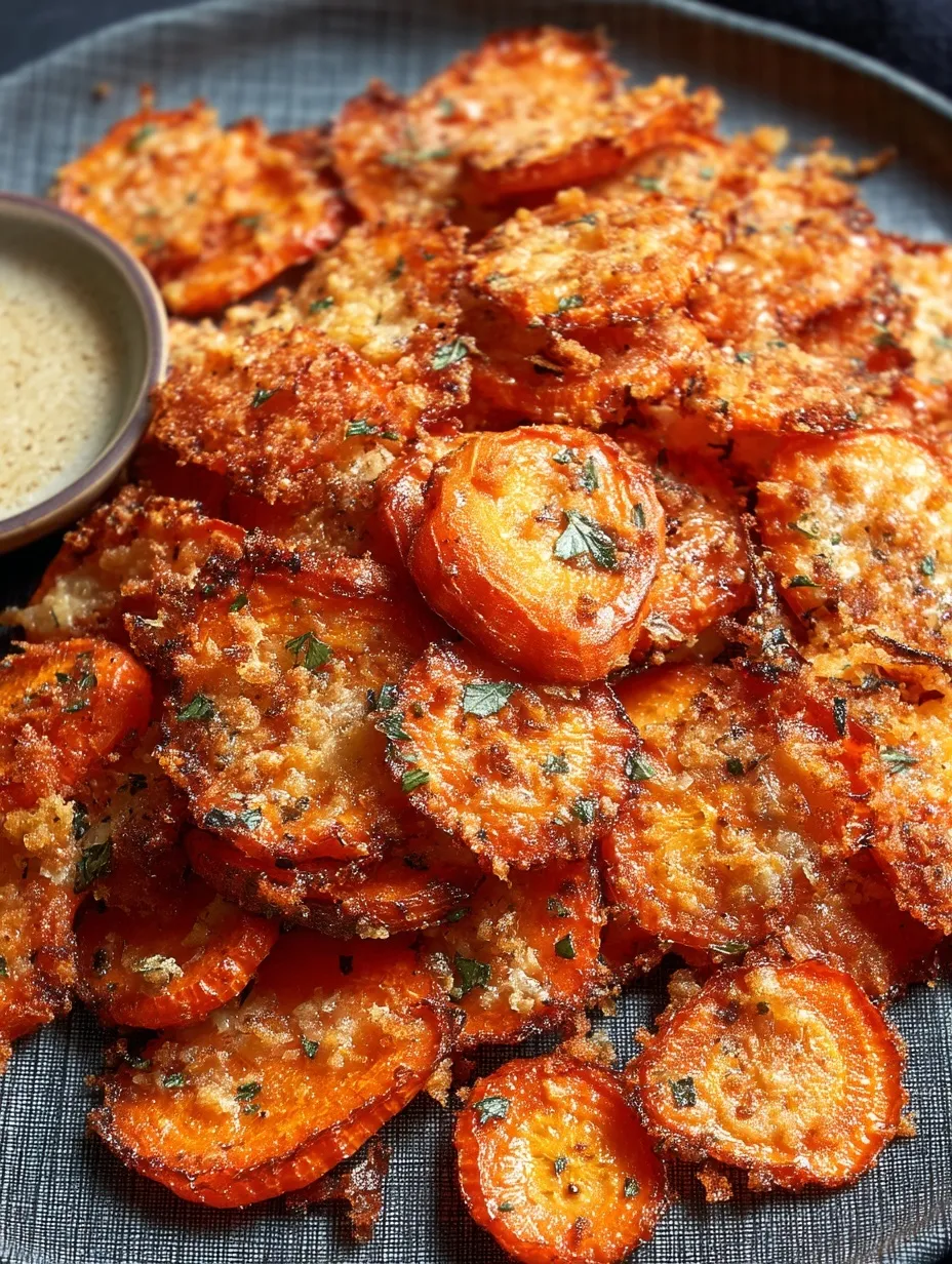Crispy and Fun Smashed Carrots