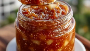 Easy Fall Caramel Apple Jam