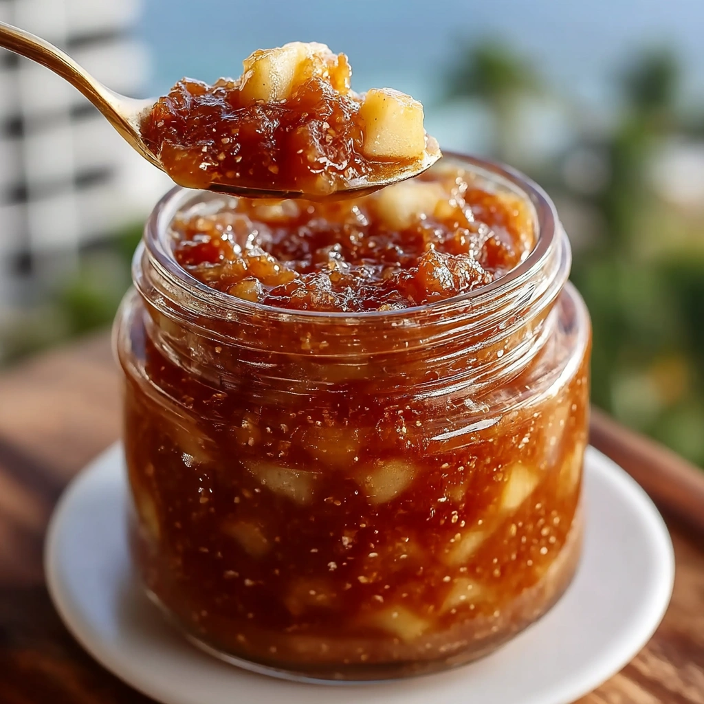 Easy Fall Caramel Apple Jam