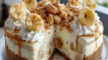 Creamy Banana Pudding Cheesecake