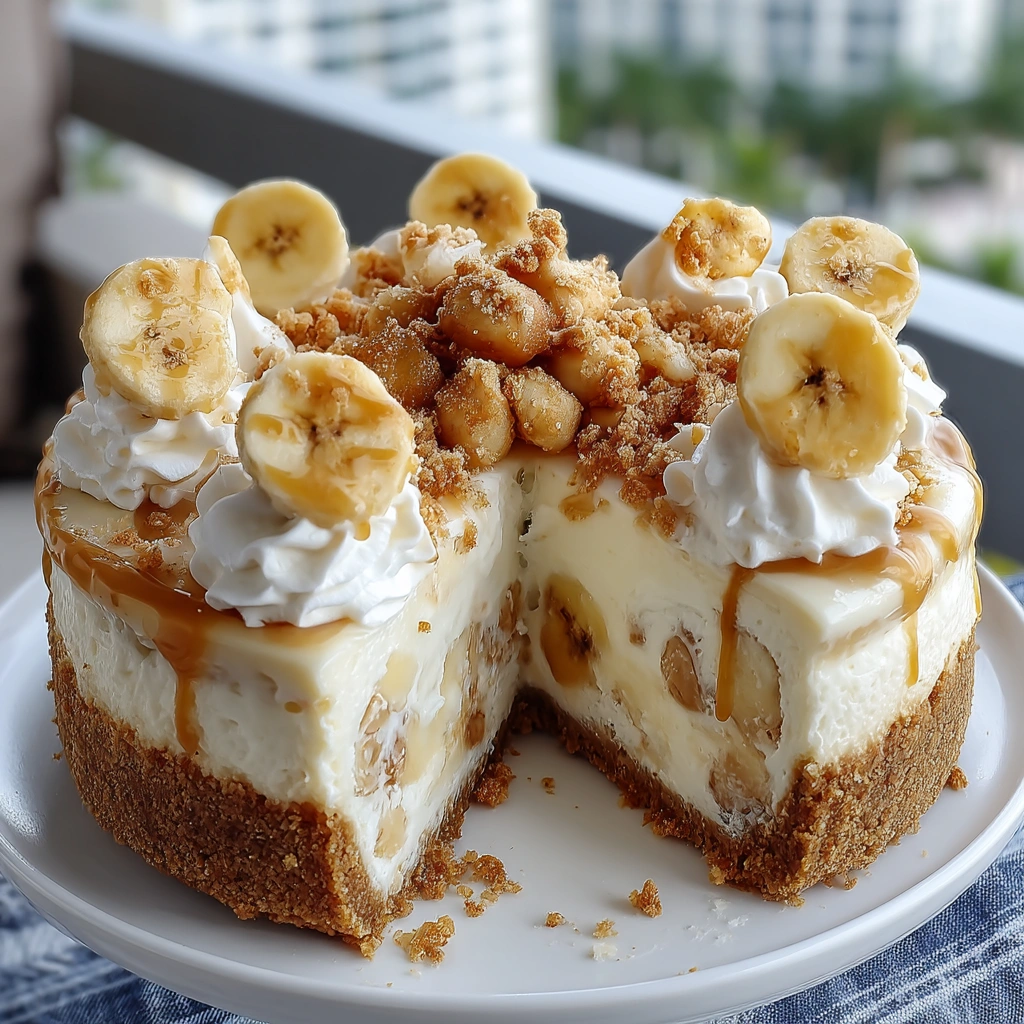 Creamy Banana Pudding Cheesecake