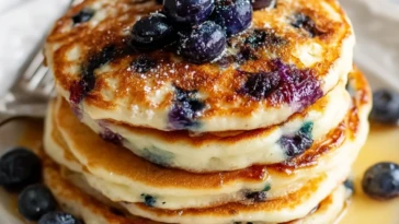 Easy Blueberry Pancakes
