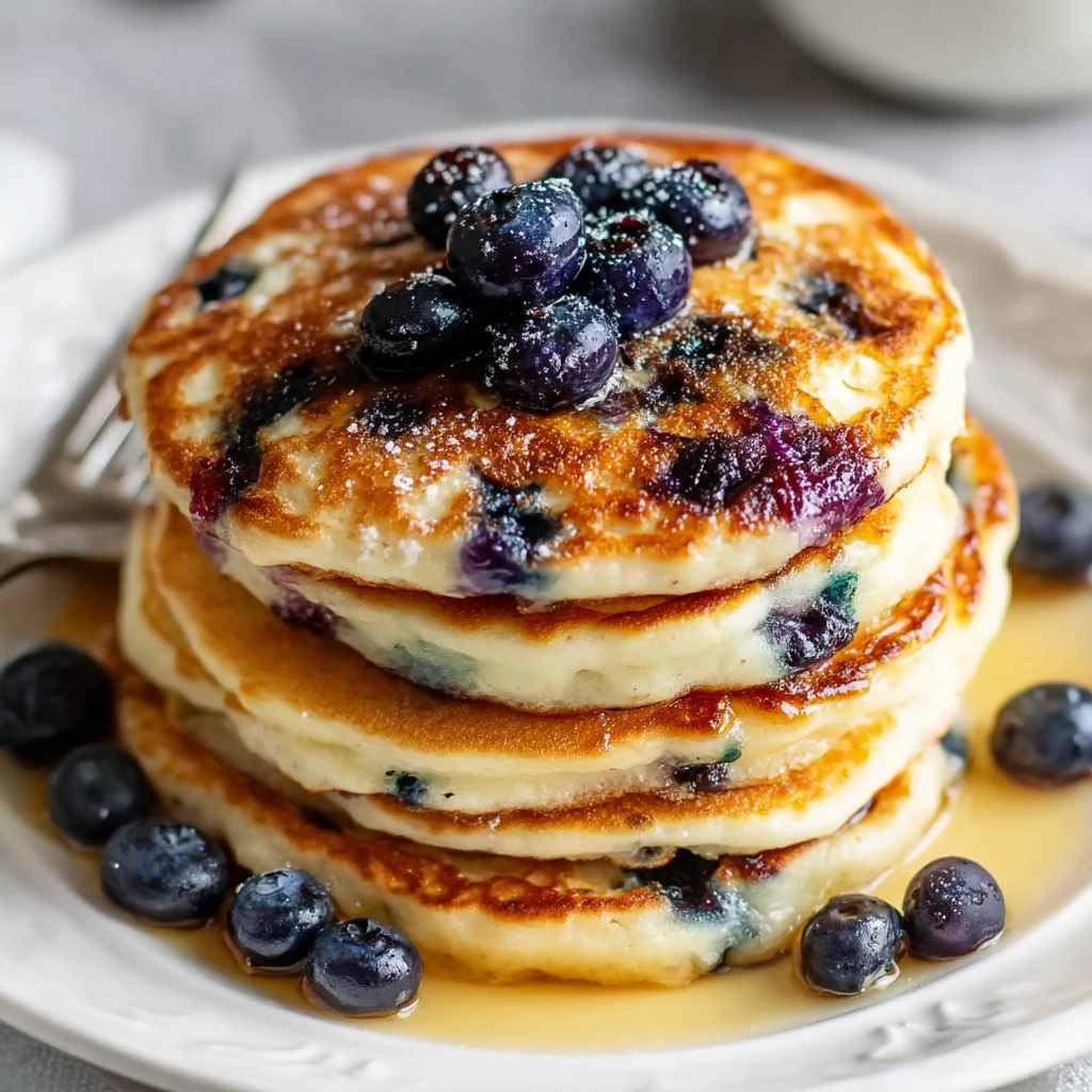Easy Blueberry Pancakes