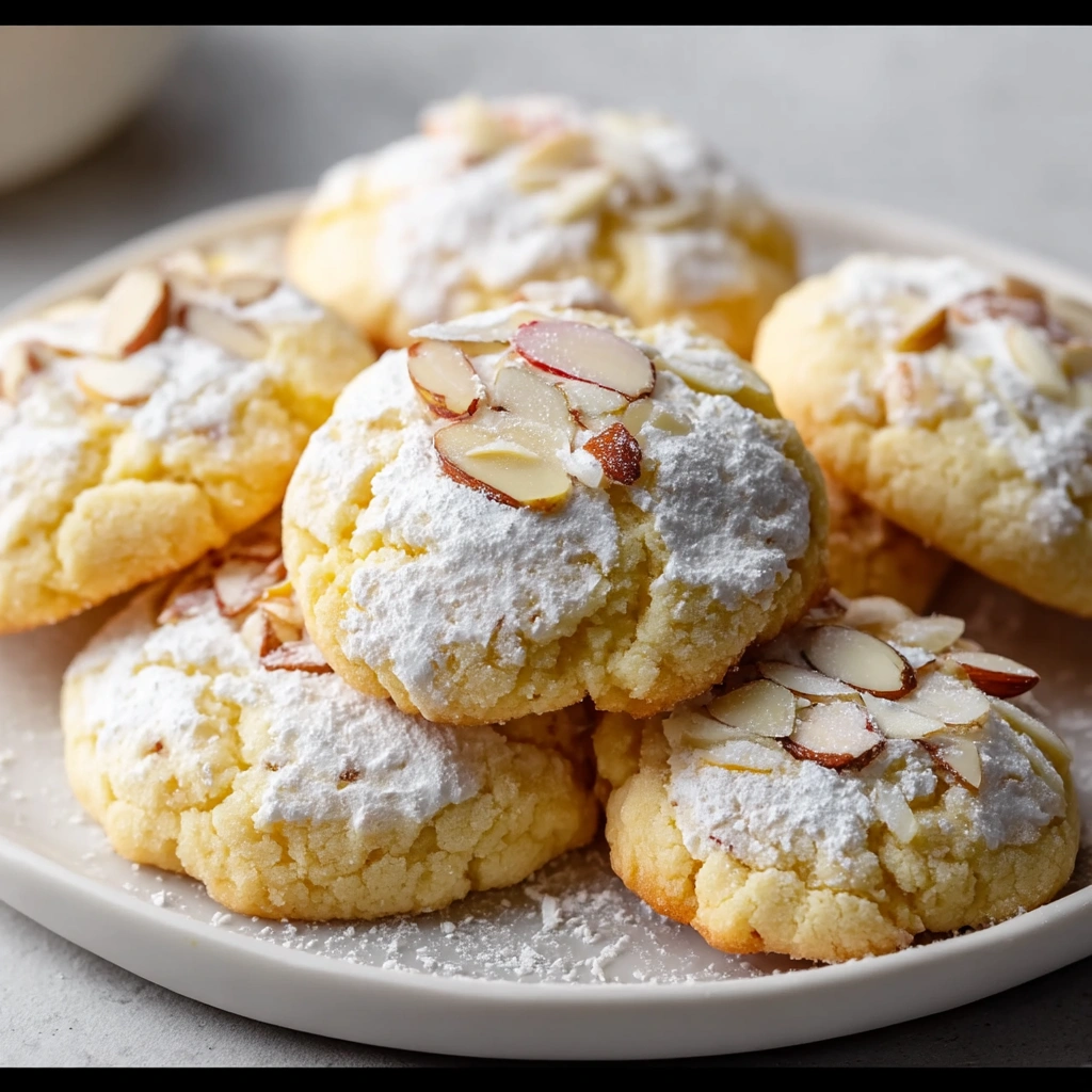 Italian Almond Ricotta Cookies