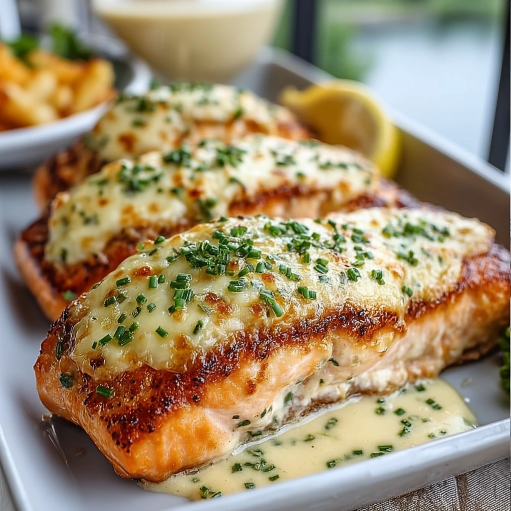 Boursin Baked Salmon