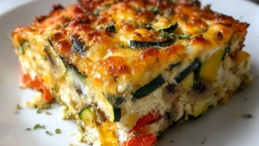 Cottage Cheese and Veggie Bake