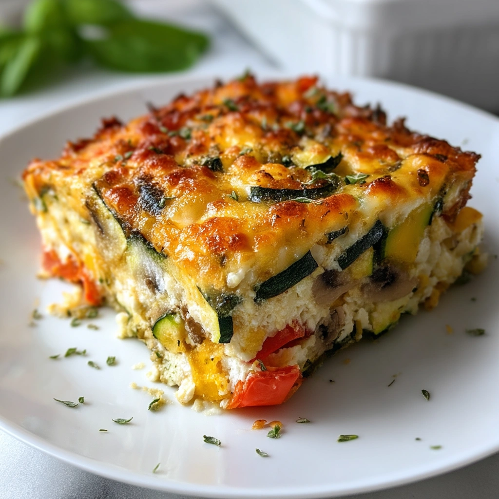 Cottage Cheese and Veggie Bake