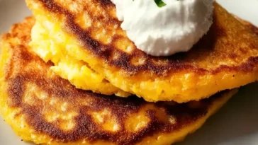Venezuelan Cachapas (Corn Pancakes)
