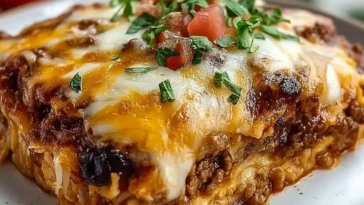 Beef Enchilada Casserole